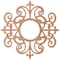 Ekena Millwork Dijon Wood Fretwork Pierced Ceiling Medallion, Cherry, 24"OD x 7 3/4"ID x 1/4"T CMWP24X24X0250DICH - alternate 5
